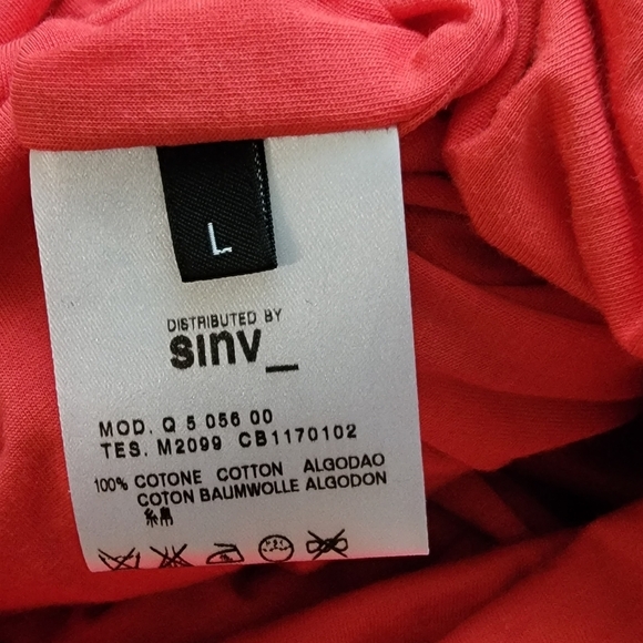 NWT Authentic Alexander Mcqueen McQ Red Dress w Black Belt Size Large - Picture 5 of 7